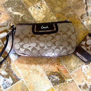 Coach wallet/wristlet and badge lanyard